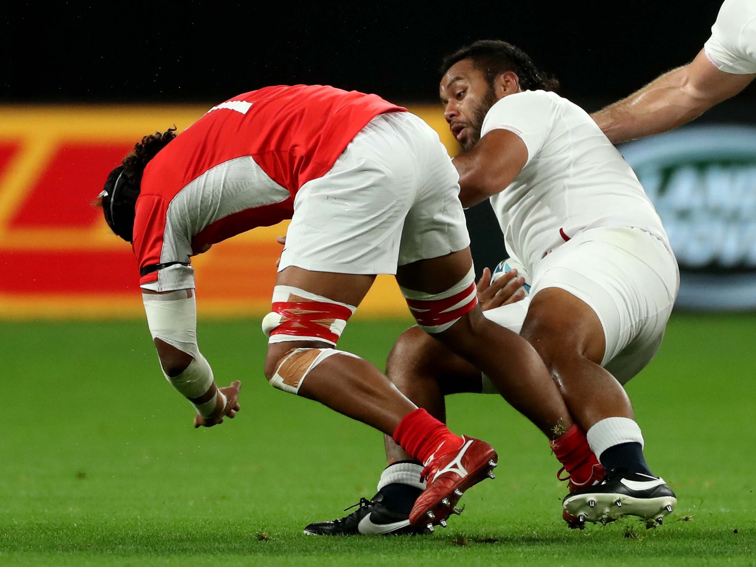 Vunipola felt the full force of the Tongan pride and passion