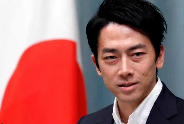 Japan's environment minister Shinjiro Koizumi has been tipped as a contender to succeed prime minister Shinzo Abe