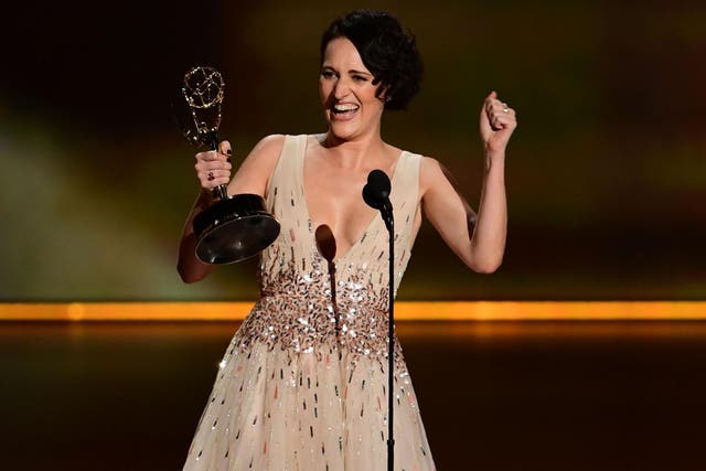 Phoebe Waller-Bridge accepts the Outstanding Lead Actress in a Comedy Series award for 'Fleabag' during the 71st Emmy Awards at the Microsoft Theatre in Los Angeles on 22 September, 2019.