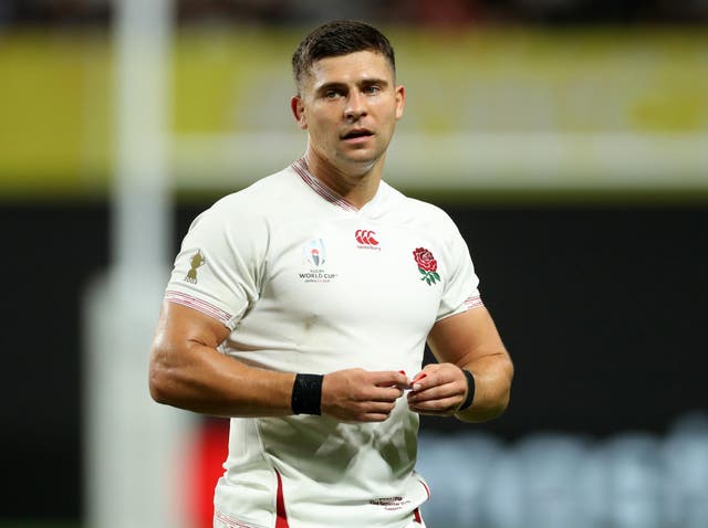 Ben Youngs in action against Tonga