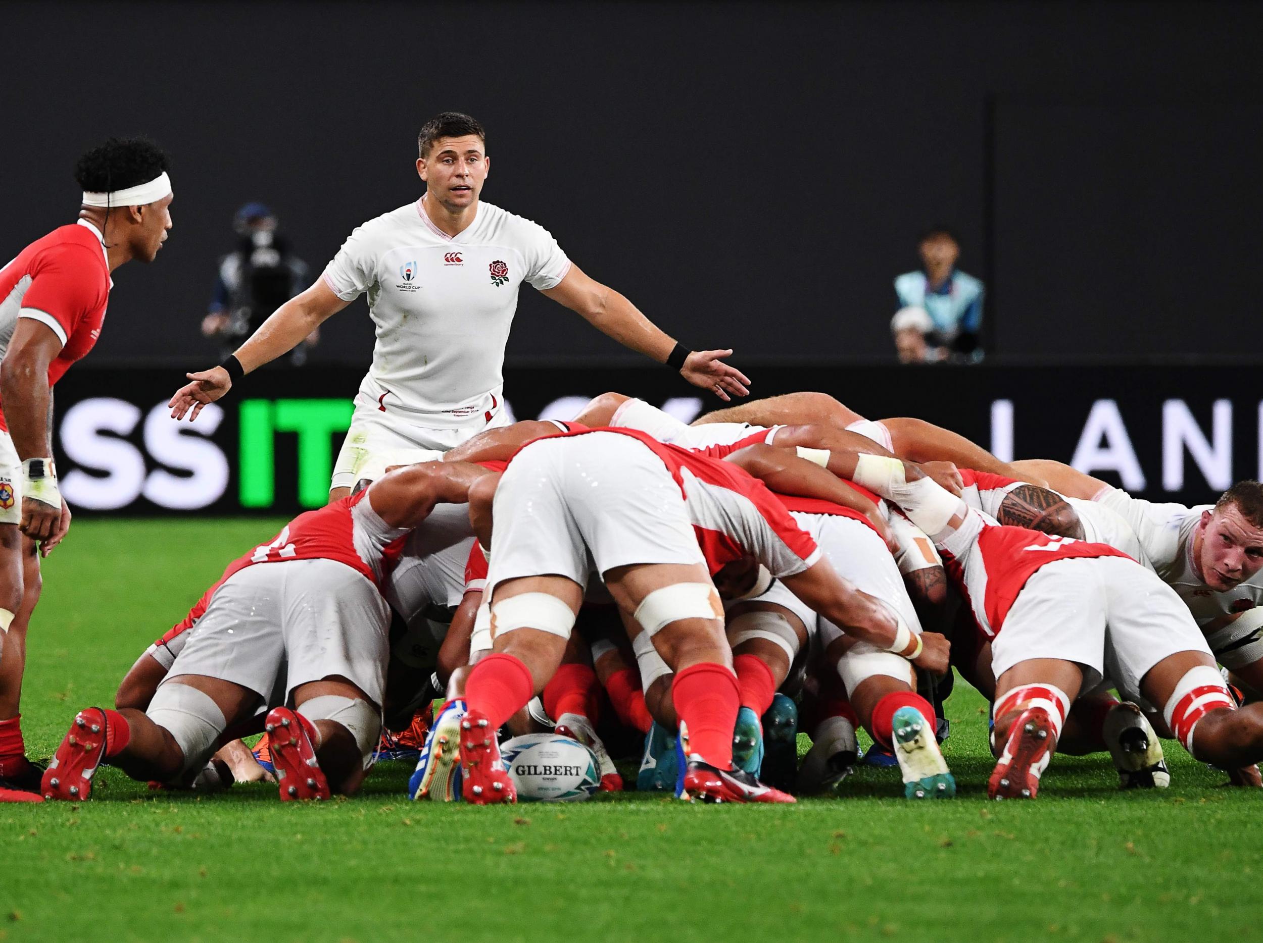 Ben Youngs helped England to beat Tonga on Sunday