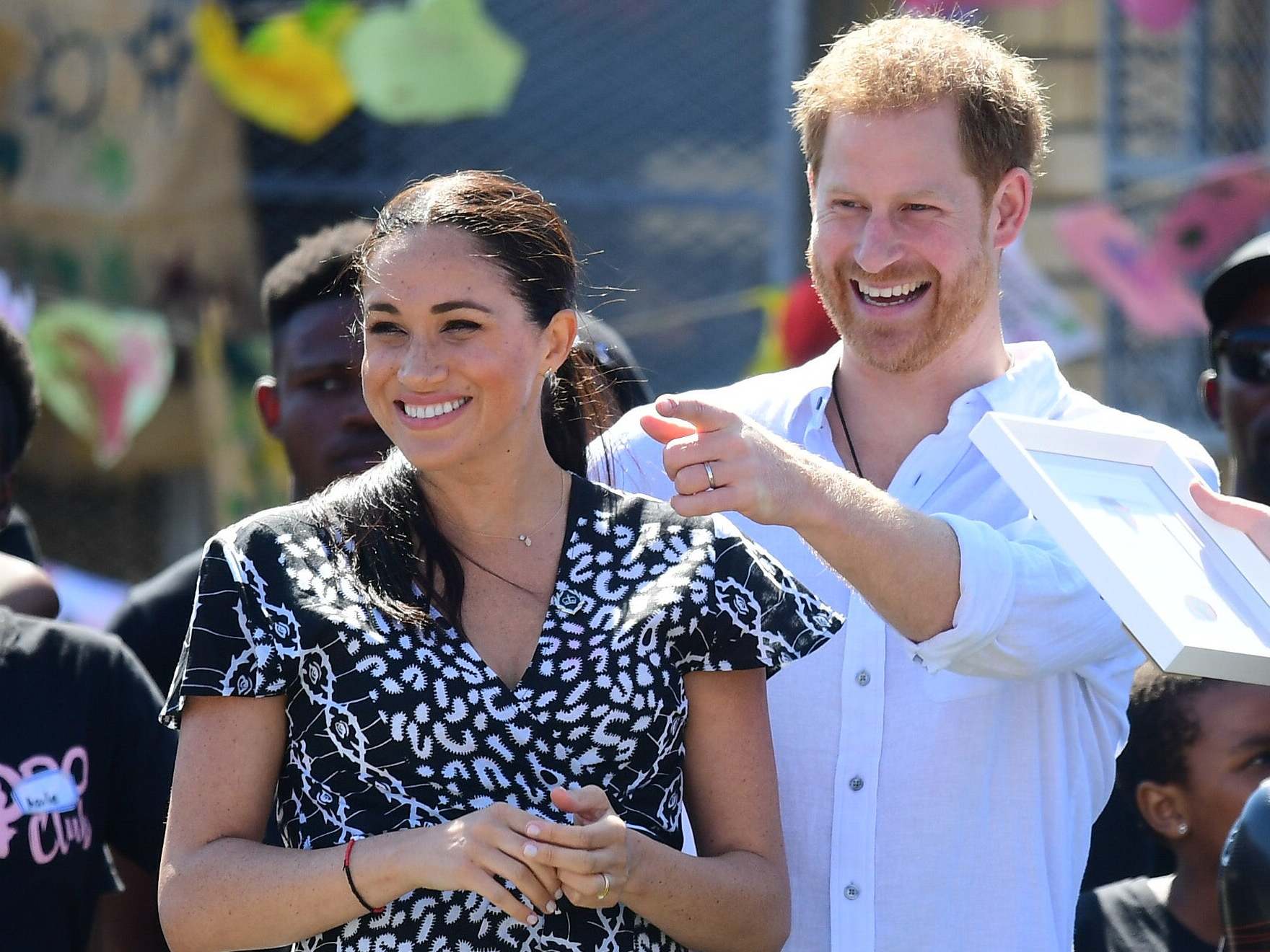 Royal Tour: Meghan Markle wears patterned dress from ethical Malawian brand for day one