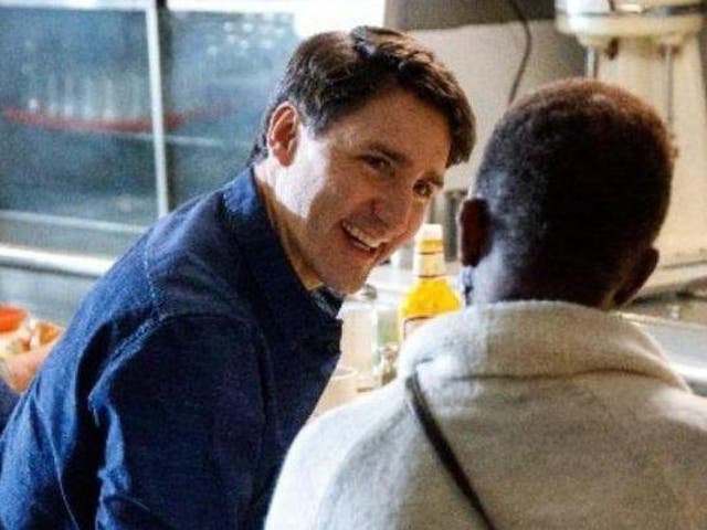 Justin Trudeau's new Twitter profile photo