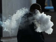 Surge in numbers of British people vaping, study suggests