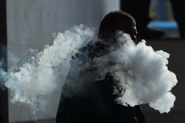 Around 31 per cent of vapers are former smokers.