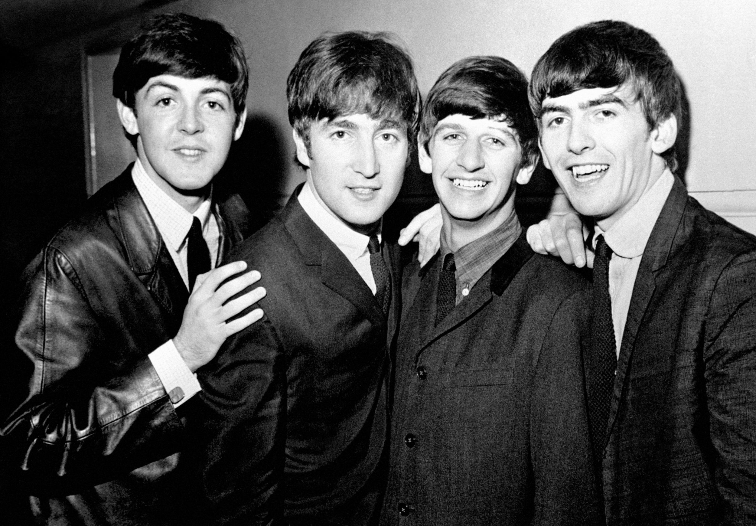 She loves you (again): (from left) Paul McCartney, John Lennon, Ringo Starr and George Harrison in 1963