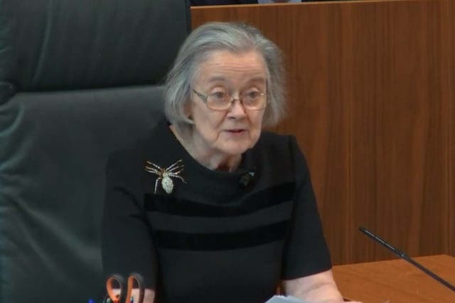 Former court president Lady Hale delivered the ruling that the suspension of parliament was unlawful
