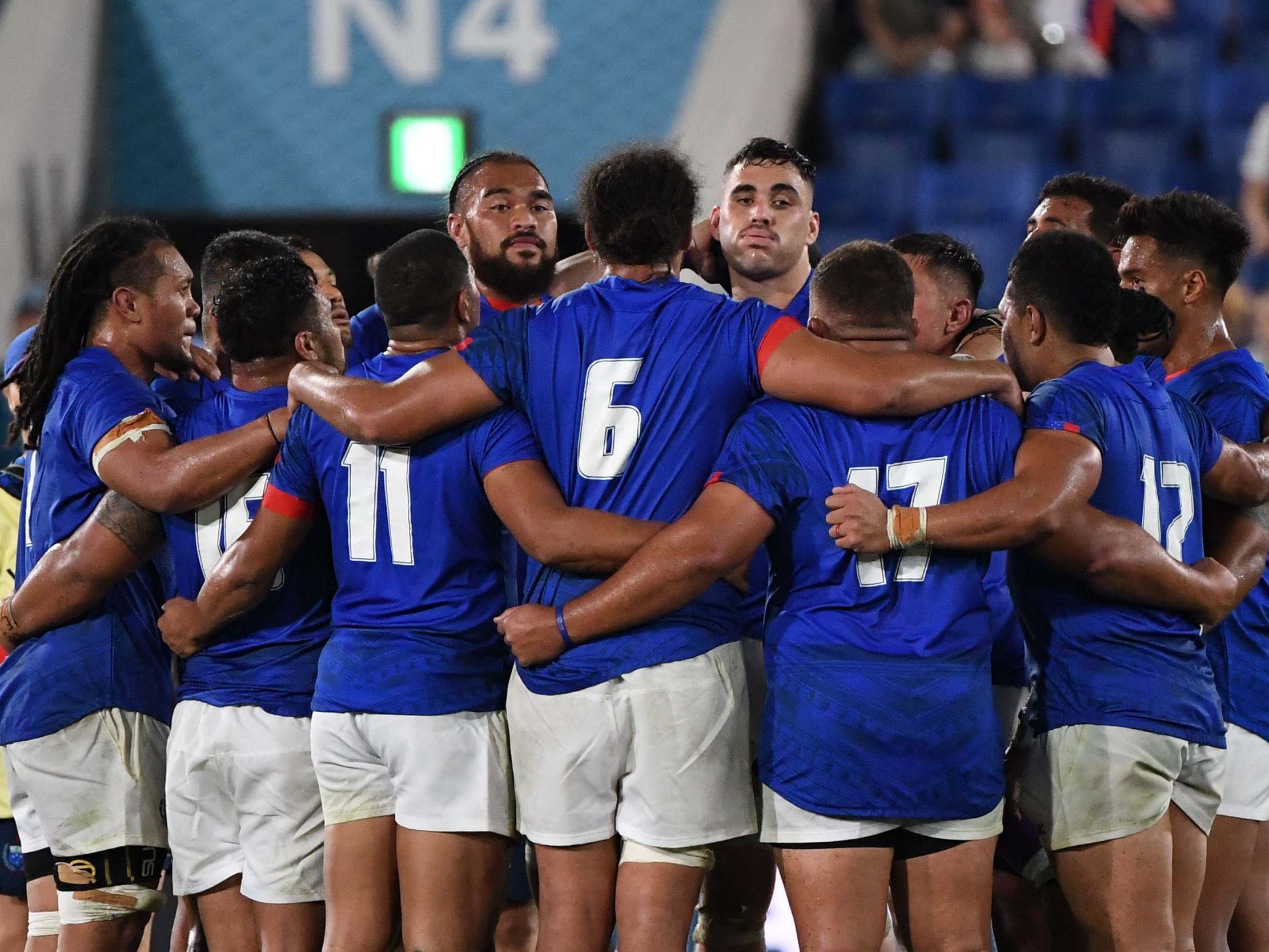 Rugby World Cup 2019: Samoa survive scare in scrappy encounter with Russia