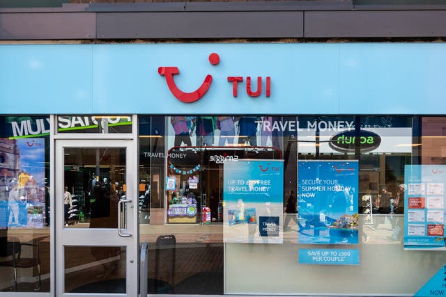 Tui uses Thomas Cook flights for some of its holidays