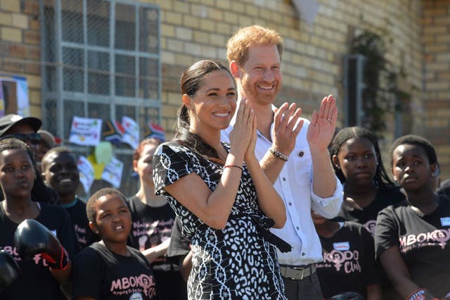 Duke and Duchess of Sussex receive South African name for baby Archie (Getty)