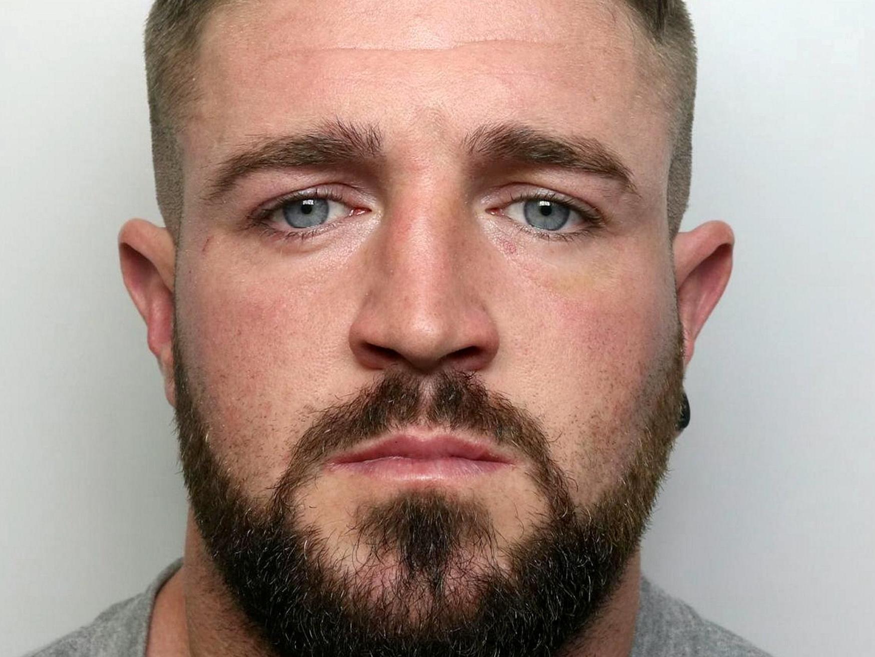 A Castleford man has been sentenced to more than 11 years after being jailed for an assault on a woman which he recorded on his own CCTV