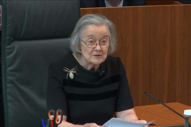 Lady Hale, who delivered the verdict of the Supreme Court on Tuesday, caused a stir with her spider accessory