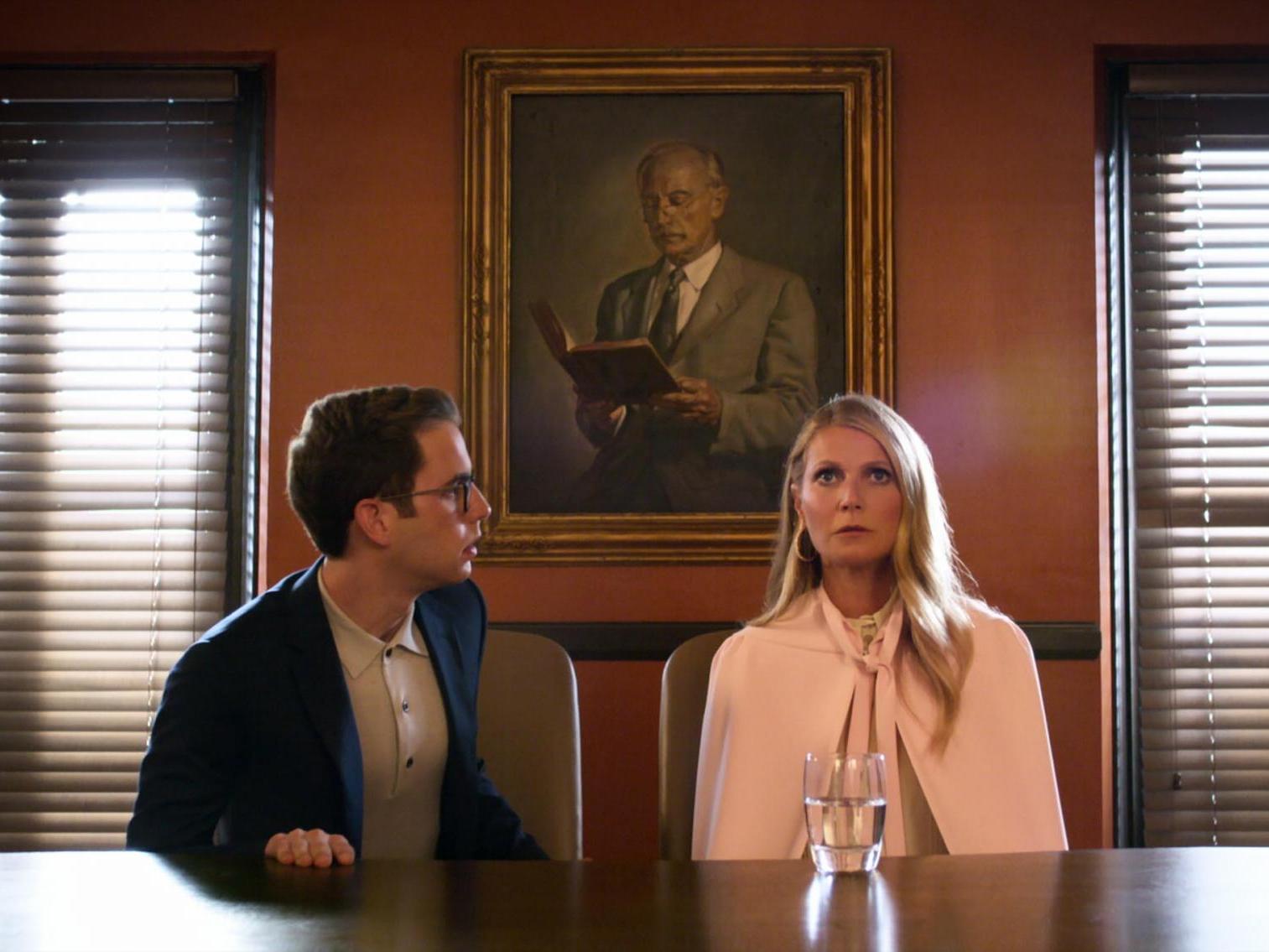 Self-aware: Ben Platt and Paltrow in ‘The Politician’