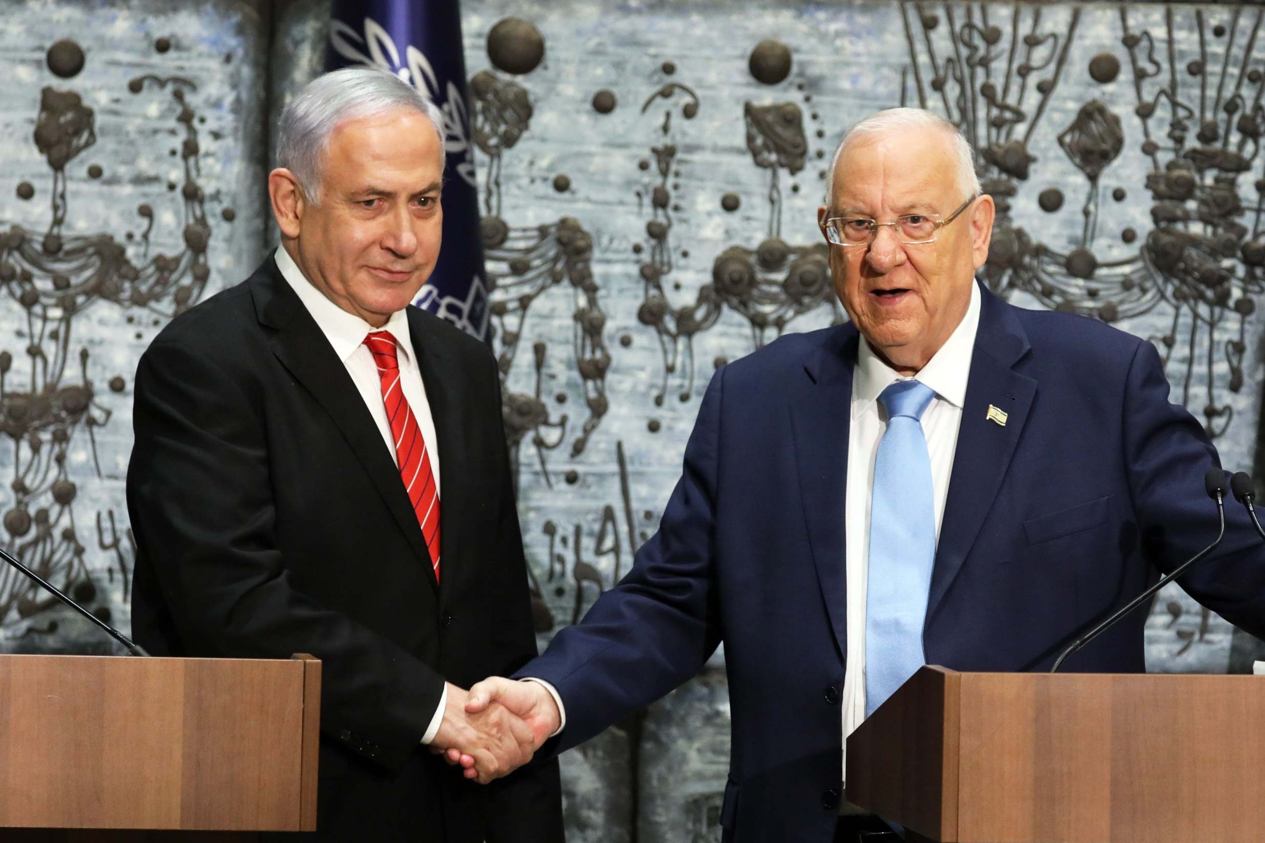 Israel's president Reuven Rivlin has tasked Benjamin Netanyahu with forming the new government