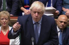 Johnson applauded by Tories as he brazens out court defeat