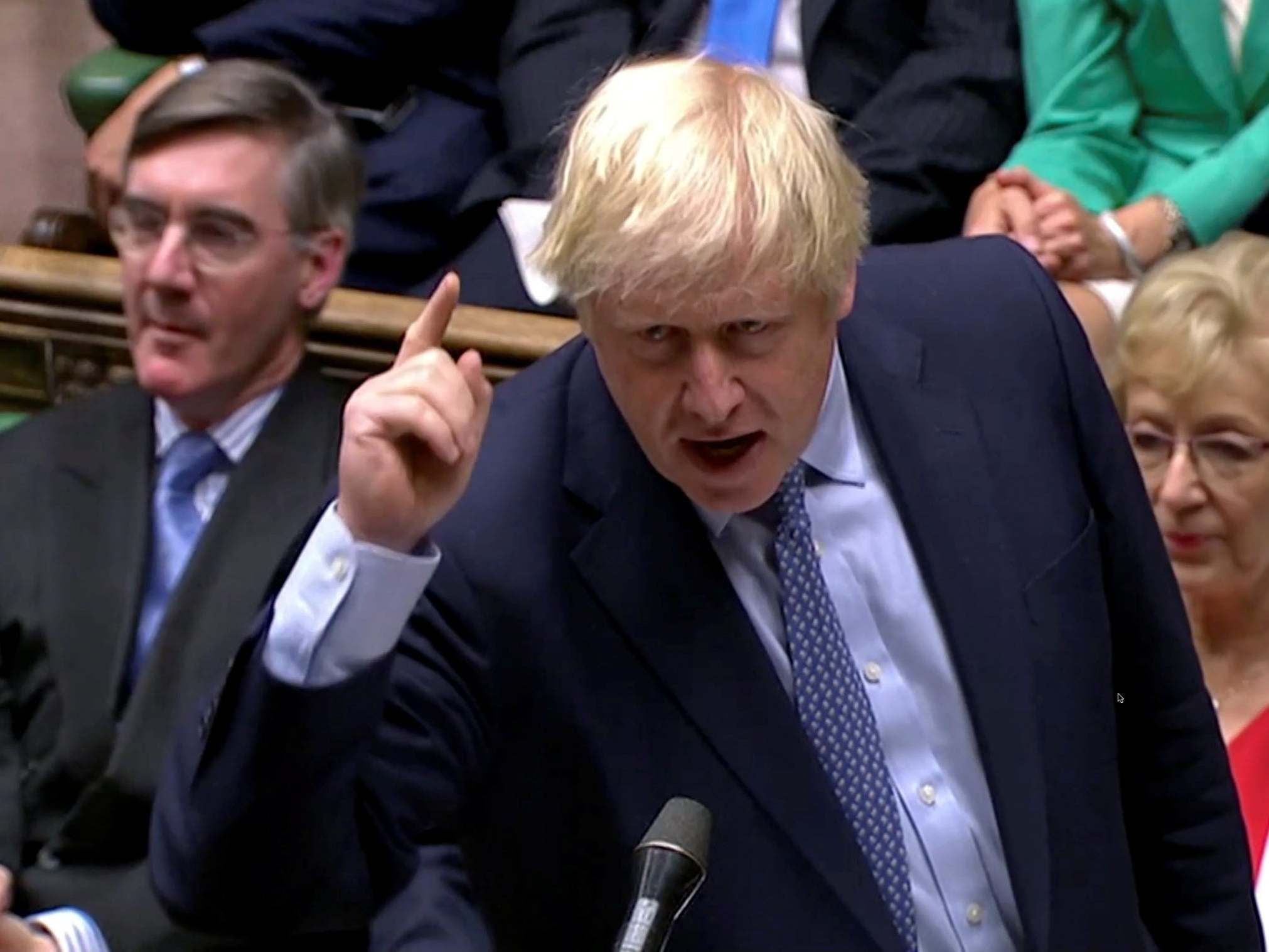Boris Johnson knows exactly what he&apos;s doing. The angrier Britain is, the better for him – and Trump showed him how