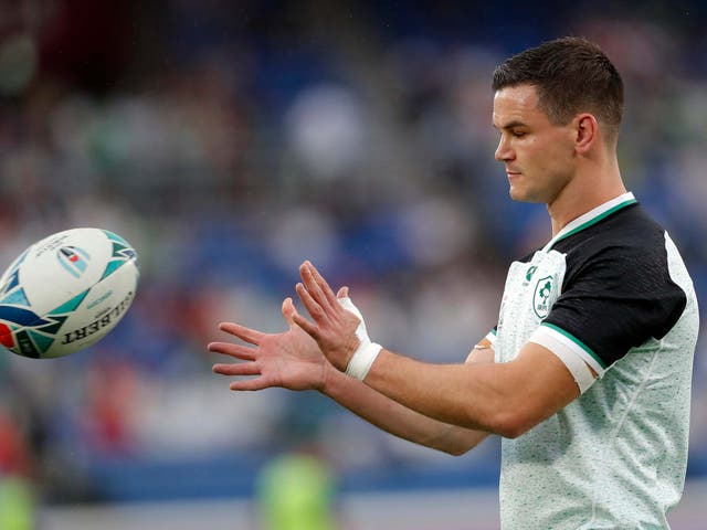 Johnny Sexton has been left out of Ireland's Rugby World Cup clash with Japan