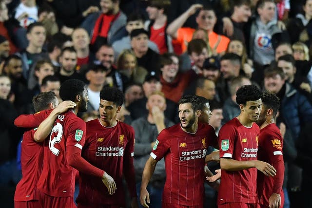 Liverpool eased into the fourth round of the Carabao Cup with a 2-0 win