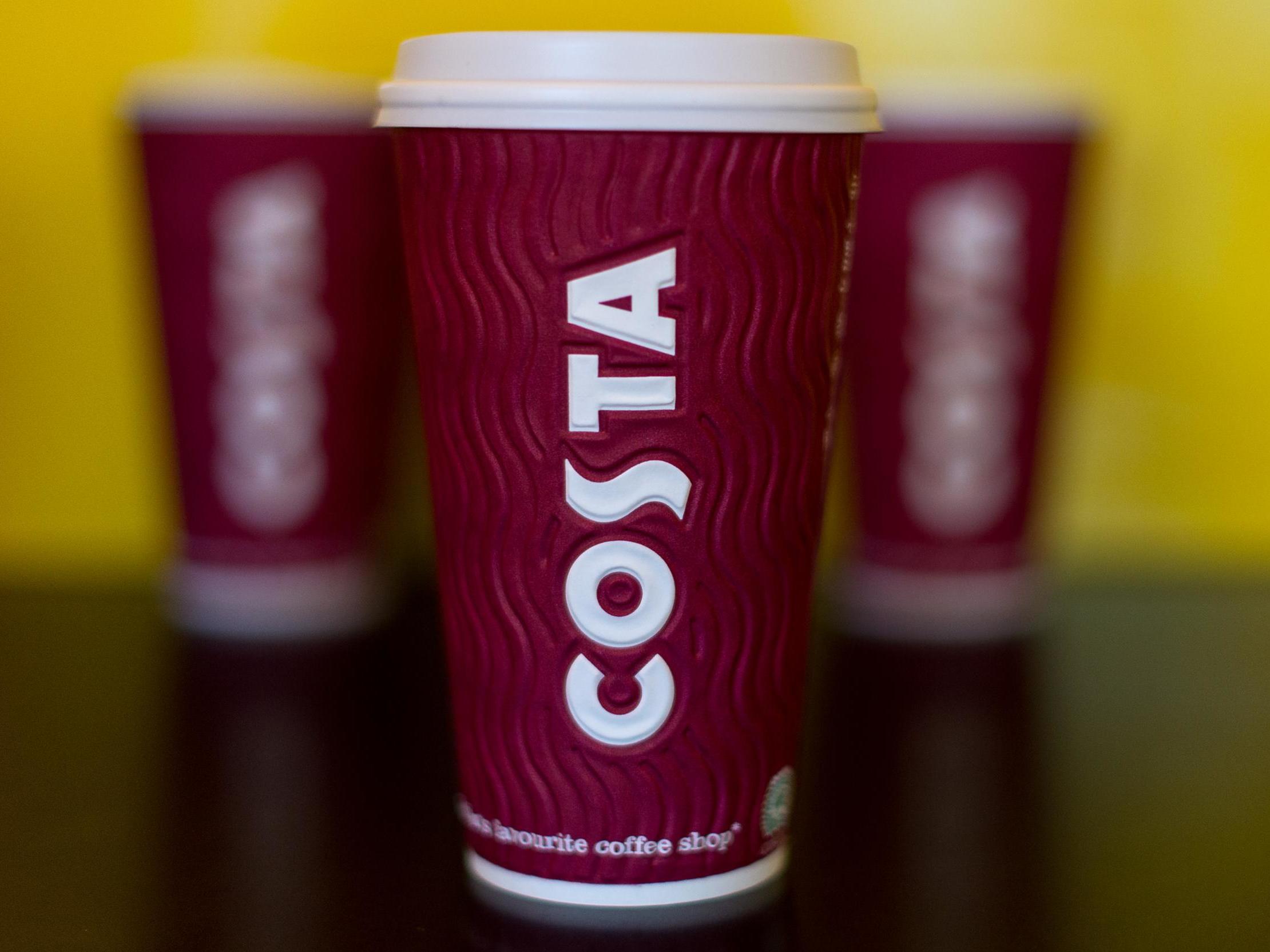 Costa Express is offering free coffee for an entire day The