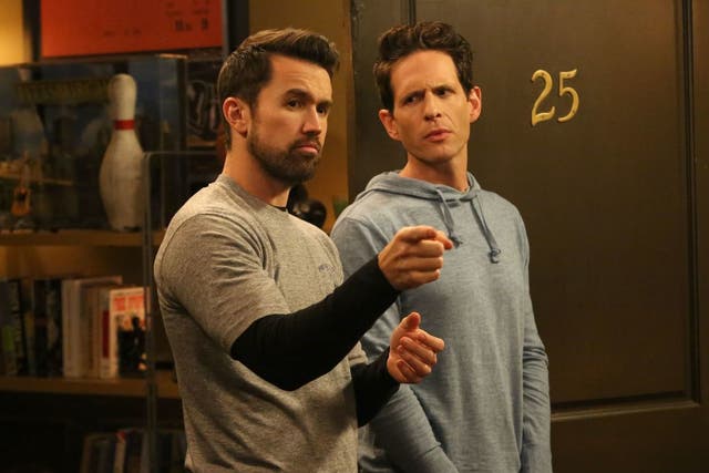 With friends like these... Rob McElhenney and Glenn Howerton in the US sitcom