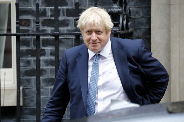 Boris Johnson leaves No 10 a day after his comments about Ms Cox