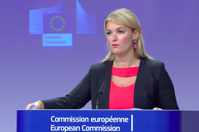 European Commission spokesperson Mina Andreev made the comments today