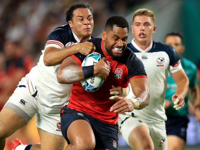 Joe Cokanasiga scored two tries for England