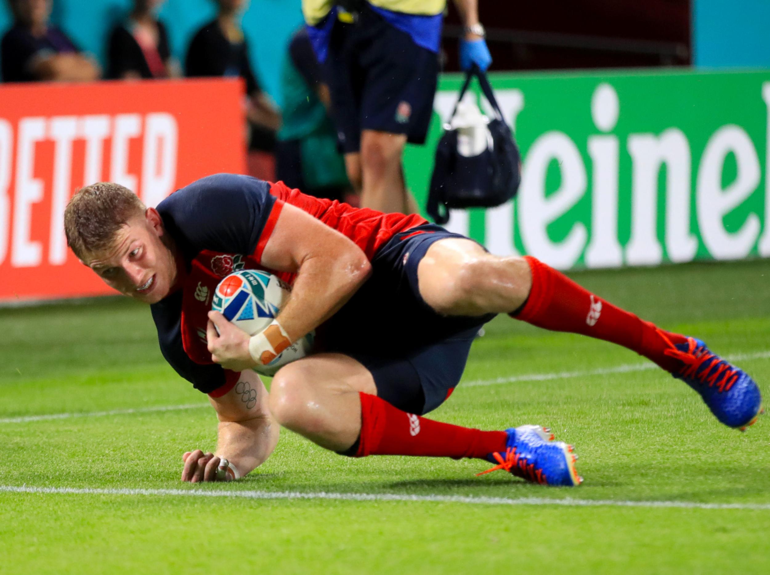 McConnochie scored his first international try