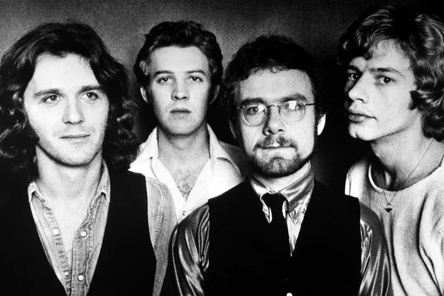 King Crimson, photographed in 1974