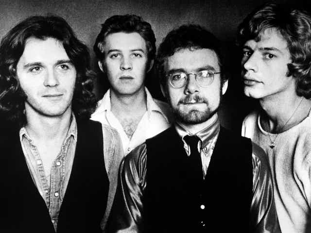 King Crimson, photographed in 1974