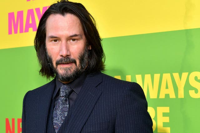 Keanu Reeves attends the world premiere of Netflix's 'Always Be My Maybe' on 22 May, 2019 in Westwood, California.