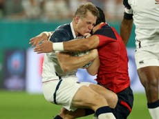 England suffer first major blow as Francis is cited for high tackle