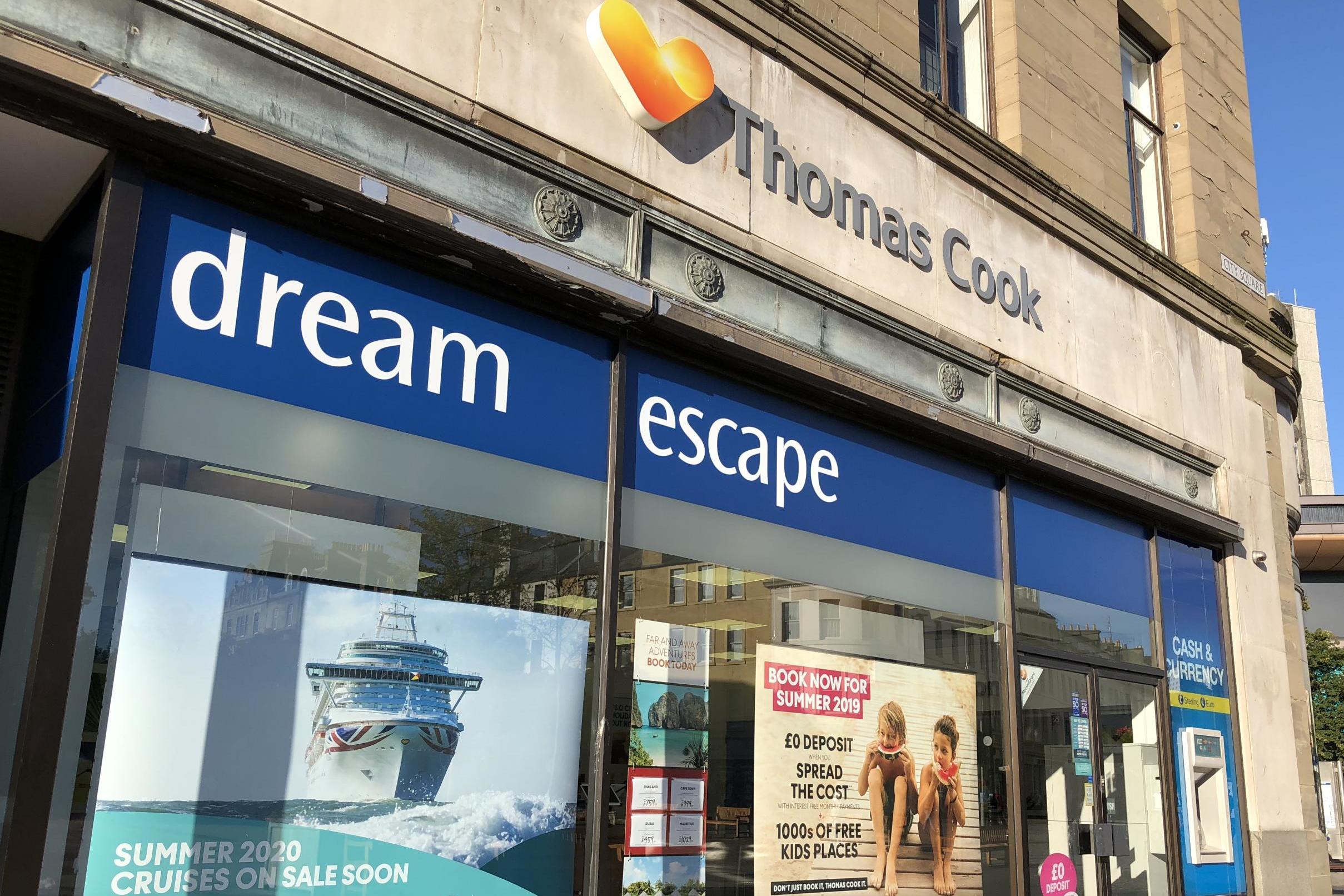 Lost dreams: a Thomas Cook travel agency in Dundee