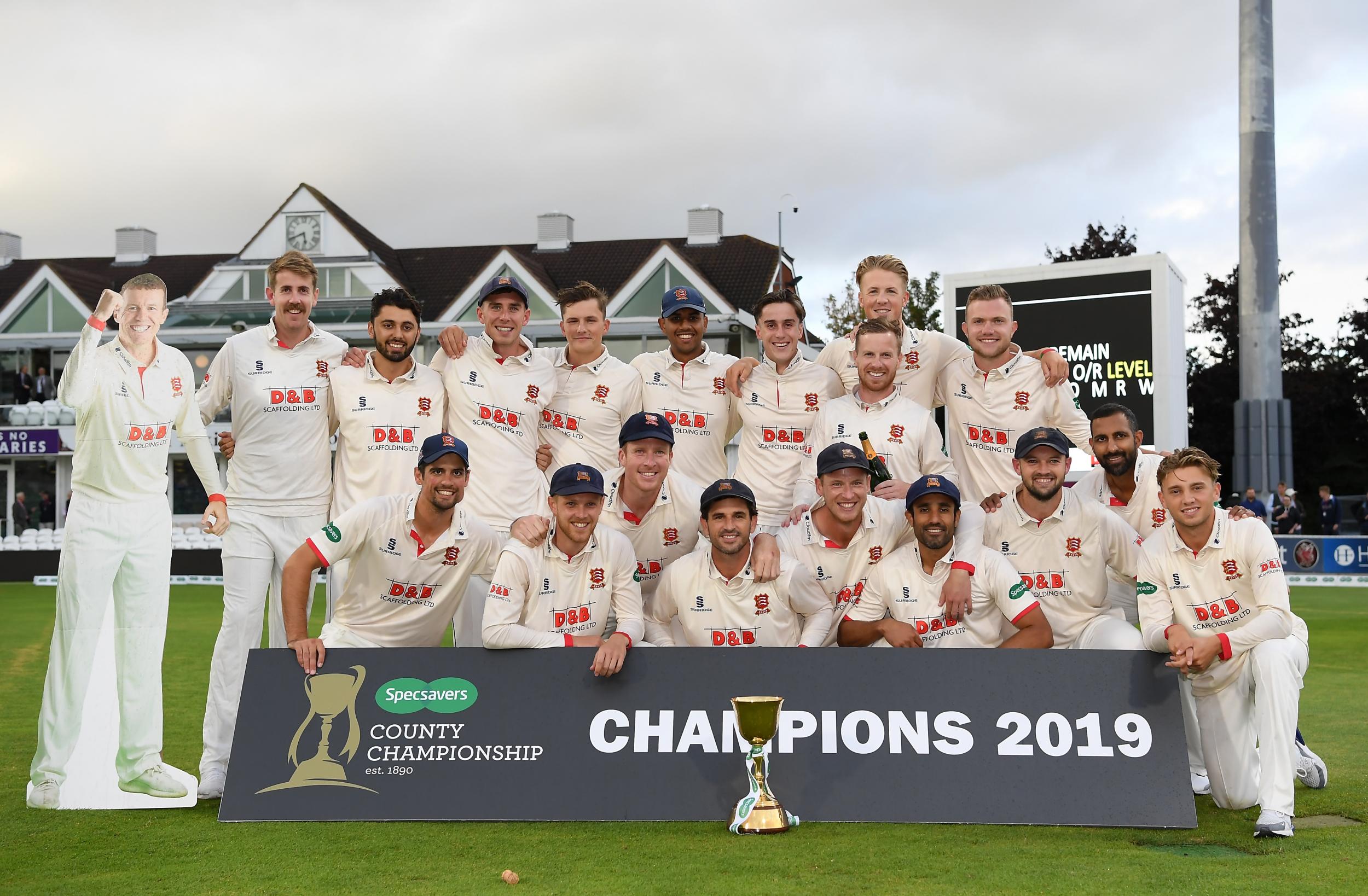County Championship: Essex win 2019 title despite late drama at Somerset