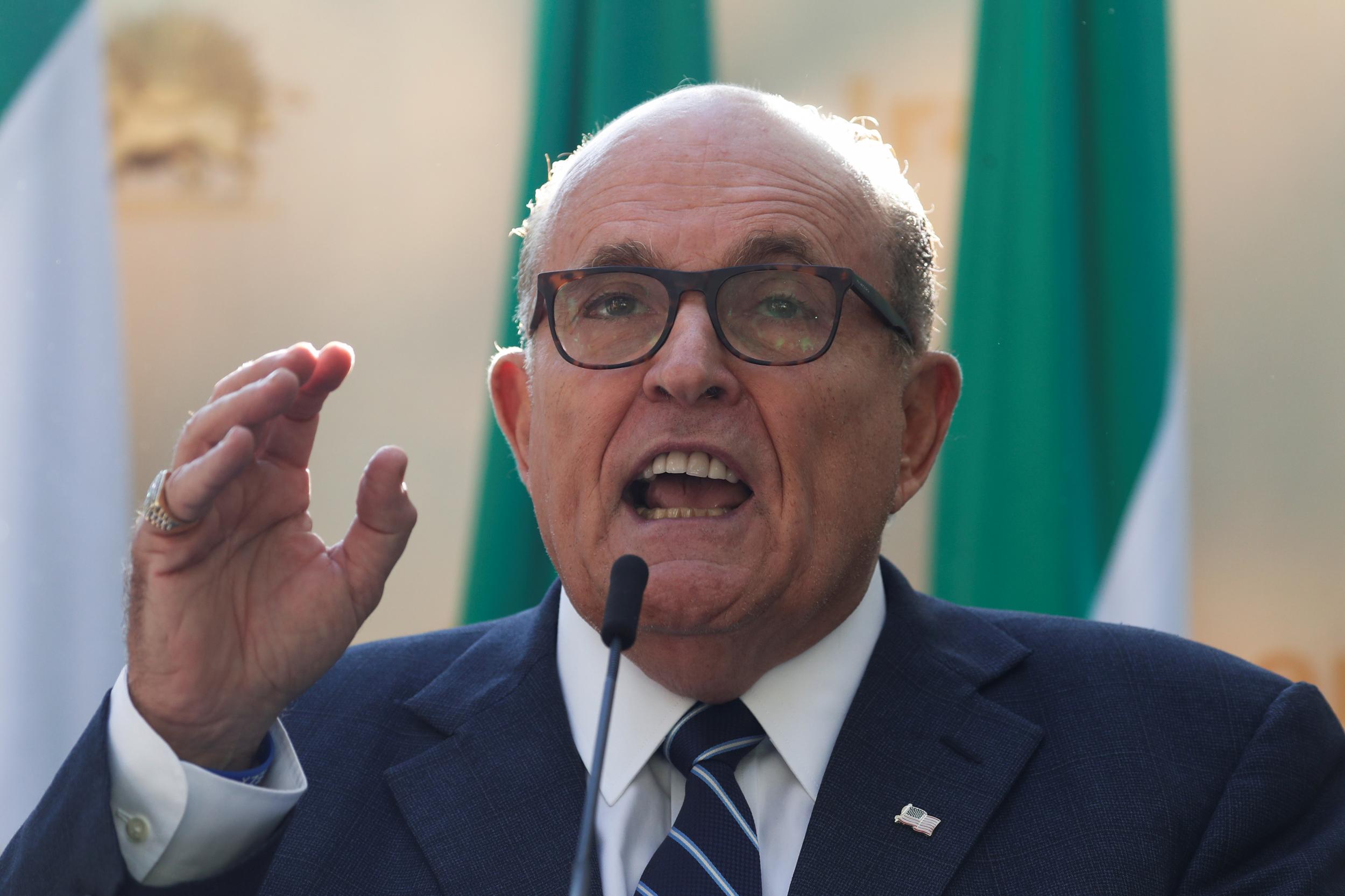 Rudy Giuliani subpoenaed for Trump-Ukraine documents as impeachment inquiry escalates