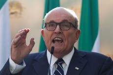 Rudy Giuliani furiously defends involvement in Ukraine scandal