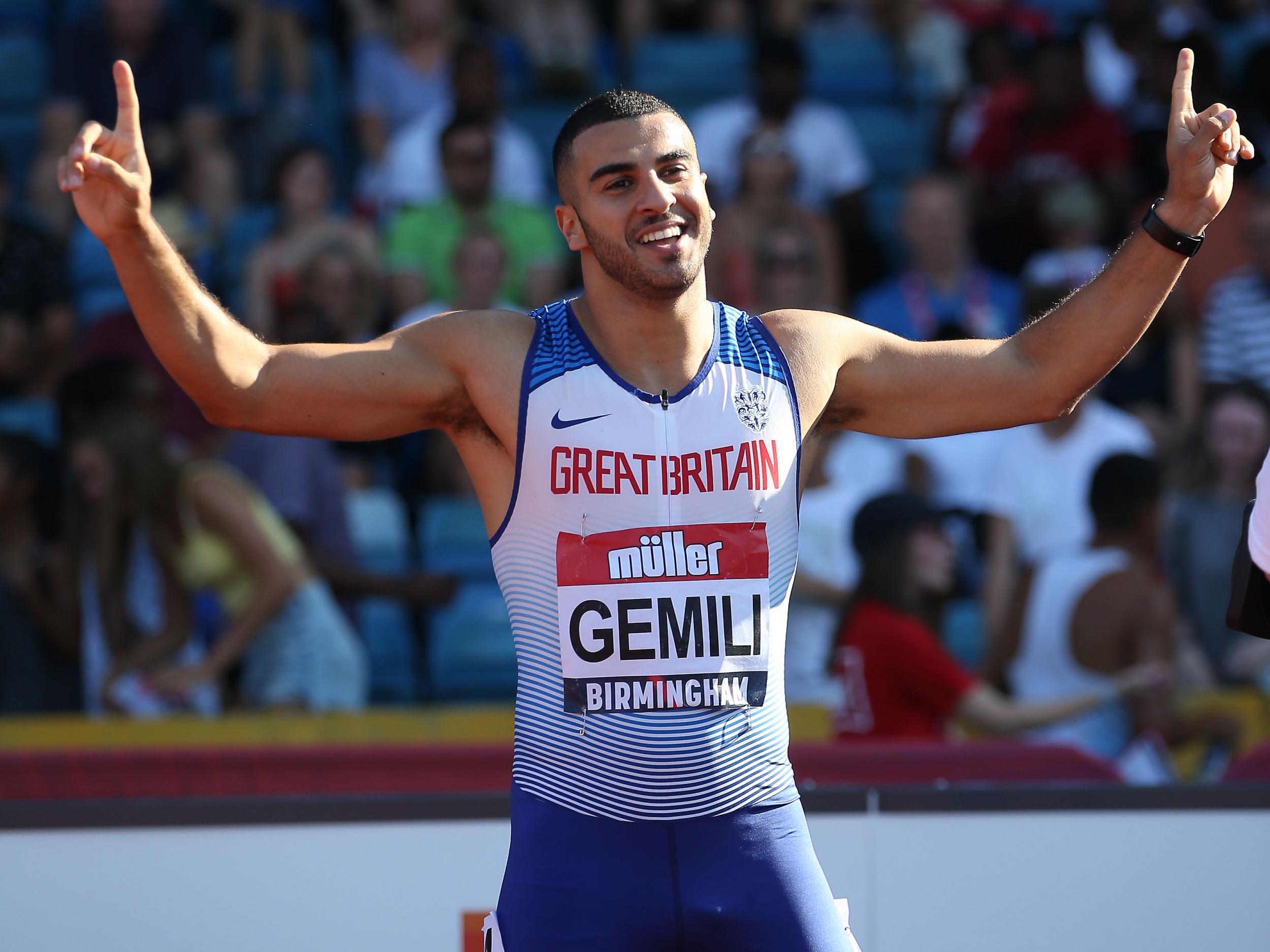 Gemili won the British 200m title this summer