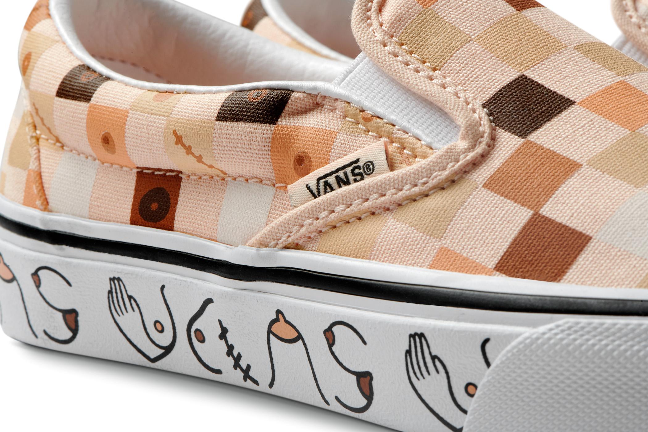 Breast Cancer Awareness Month Vans collaborates with CoppaFeel on breast themed collection The Independent The Independent