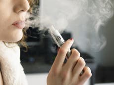 Vaping for long periods of time could increase the risk of cancer