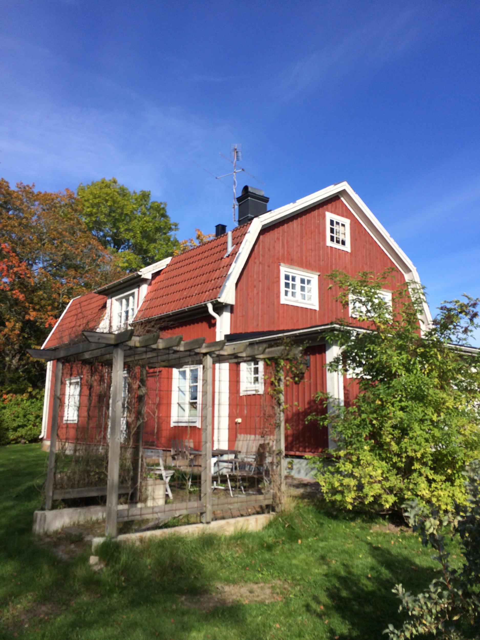 Arnesson’s classic ‘falu’ red farmhouse