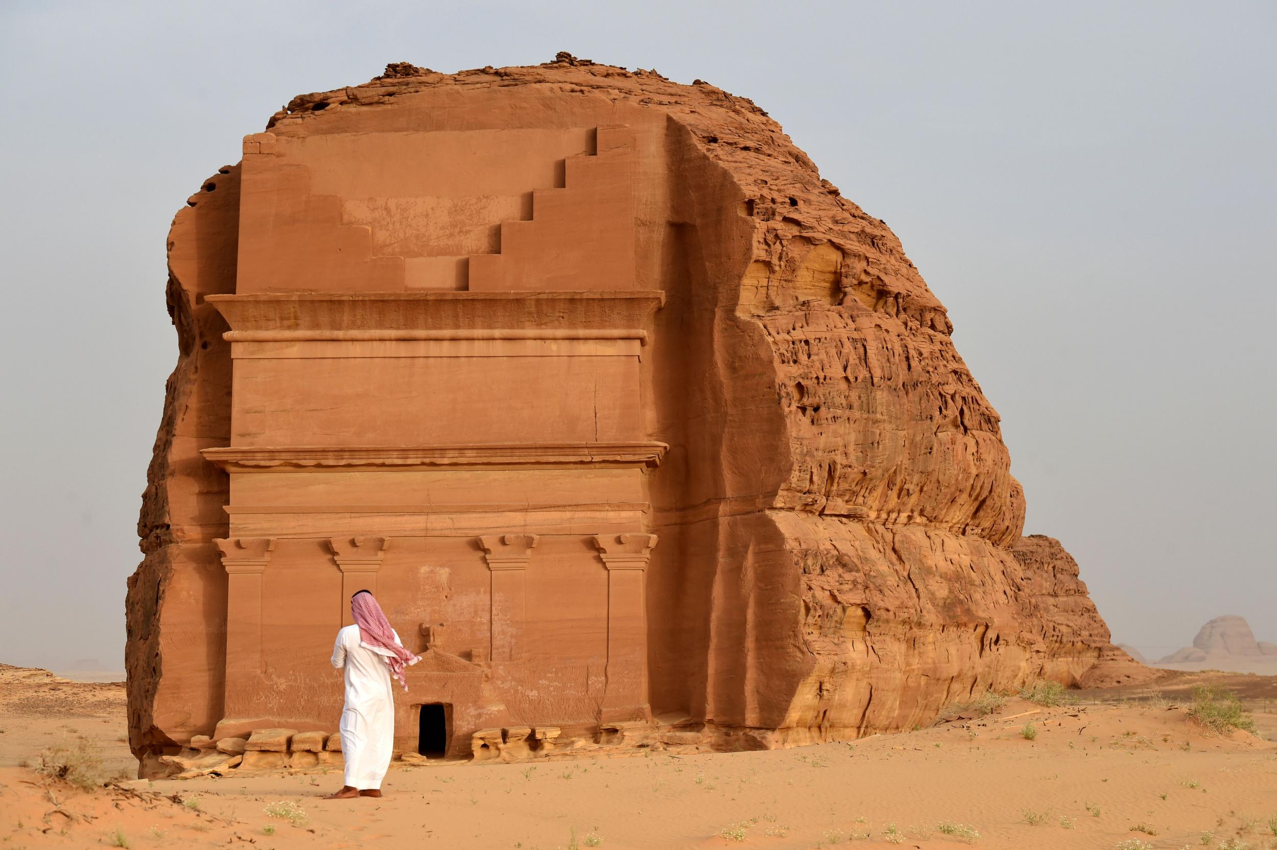 Madain Salah in Saudi Arabia, due to become a fully-fledged tourist attraction in 2020