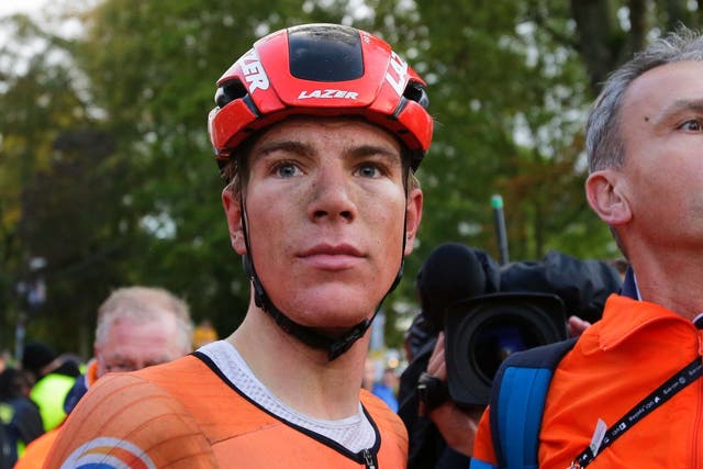 Nils Eekhoff was disqualified for towing cars after a crash