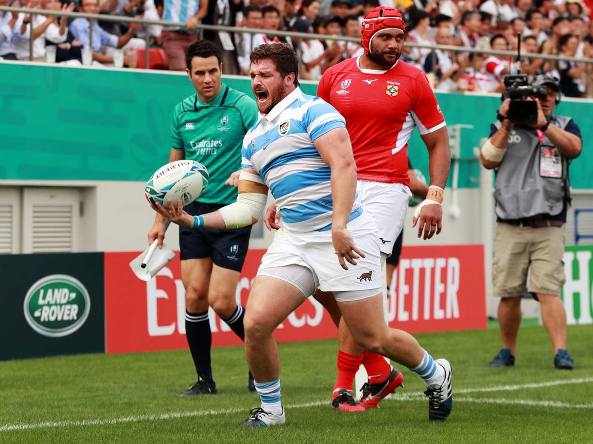 Argentina vs Tonga result: Pumas stutter to bonus-point win thanks to Julian Montoya hat-trick