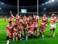 Japan stun Ireland to claim victory in thrilling World Cup clash
