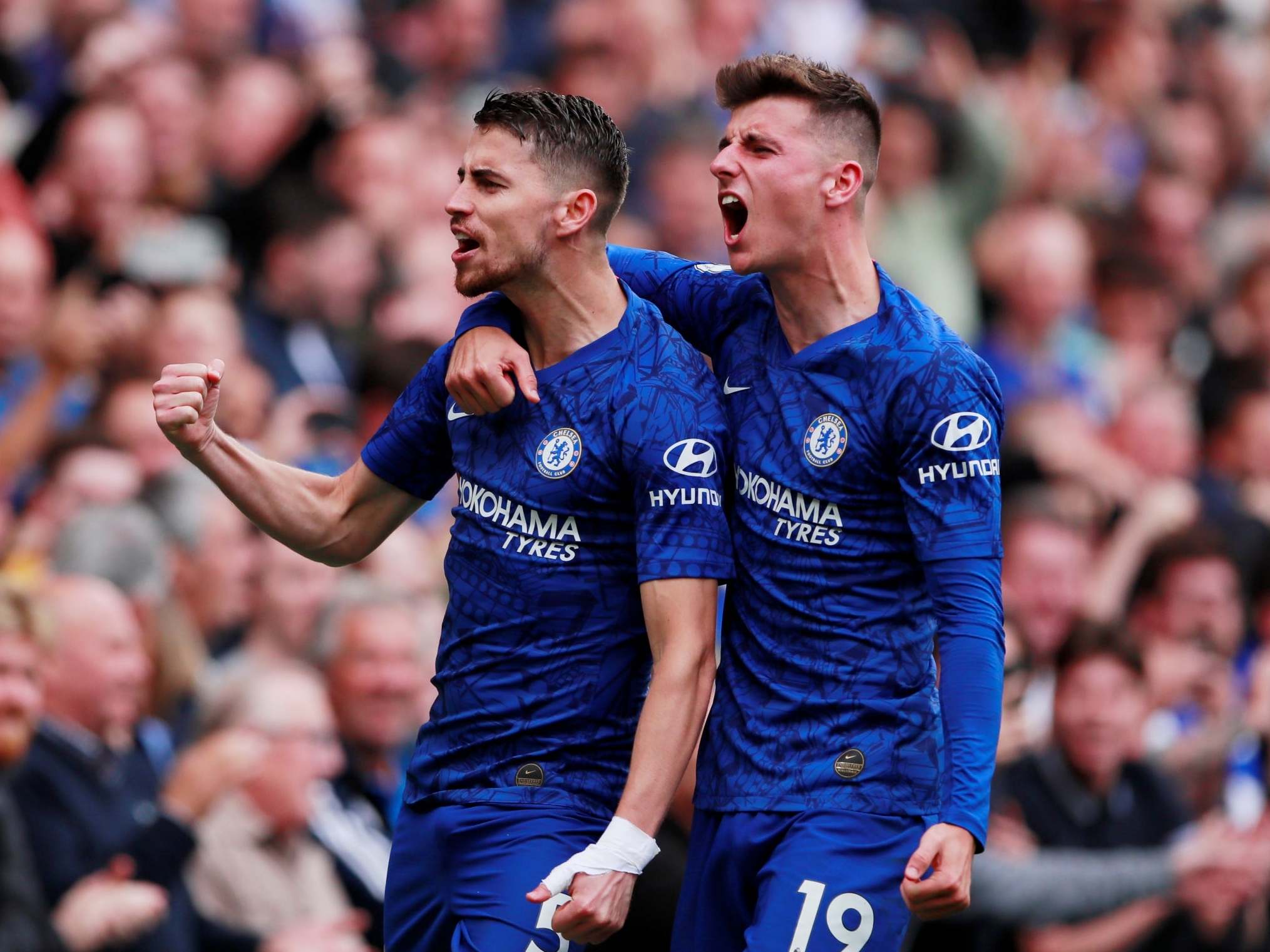 Chelsea vs Brighton result: Jorginho and Willian net Frank ...