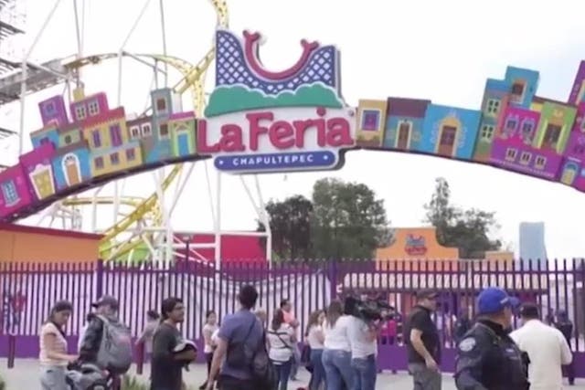 At least two people have died after a rollercoaster car flipped over at a Mexican amusement park
