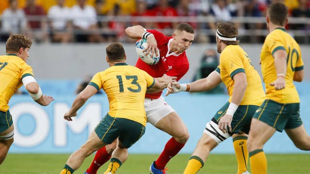 Rugby World Cup 2019 Wales Captain Jones On North Kiss I Think His Wife Is Safe The Independent The Independent