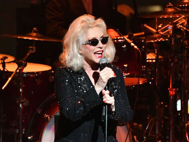 Debbie Harry of Blondie performs in 2018