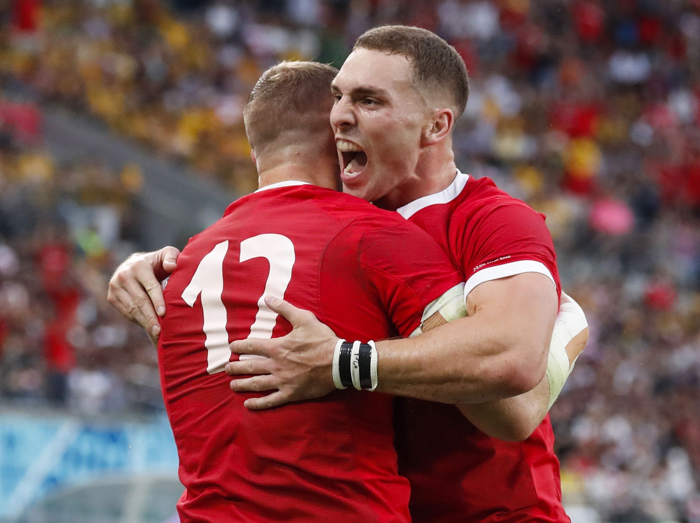 Rugby World Cup 2019: Wales see off second-half Australia fightback to put one foot in quarter-finals
