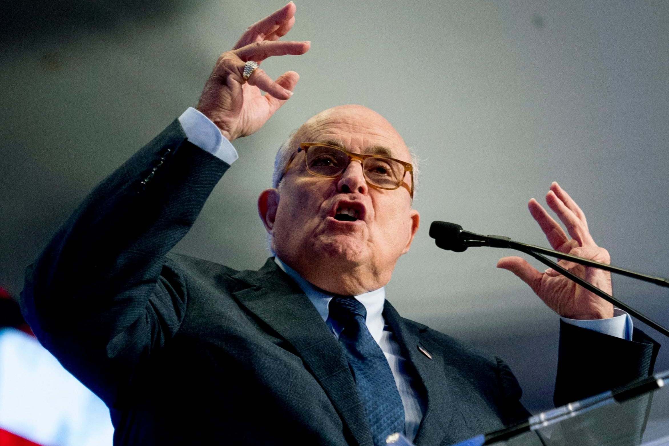 Reports says federal prosecutors are investigating Rudy Giuliani's role in his associate's plans for a Ukrainian gas pipeline.